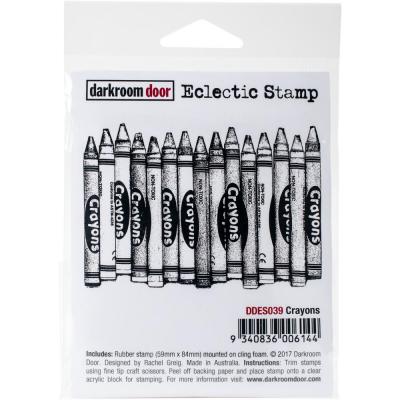 Darkroom Door Eclectric Stamp - Crayons